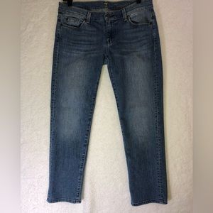 7 for all Mankind jean womens 29 Blue denim stretch retro Y2k 90s